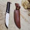 Універсальний кухонний ніж із дамаської сталі та дерев’яною ручкою